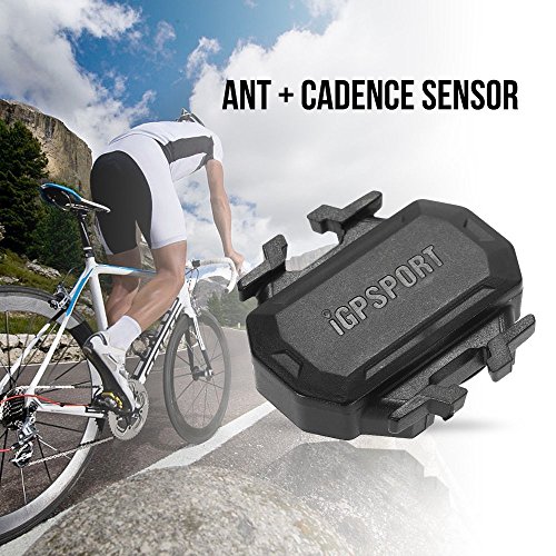Sensor de cadencia iGPSPORT C61 Módulo dual Bluetooth y ANT + Compatible con Ciclo computadores GPS Garmin, Bryton, Sigma