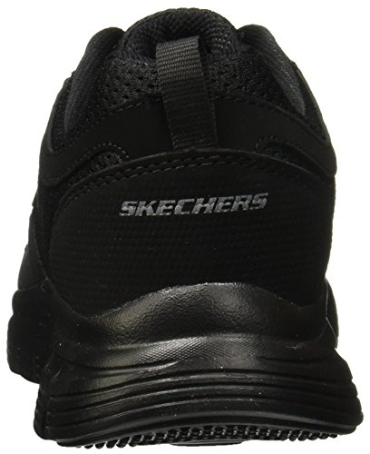 Skechers Burns 52635-bbk, Zapatillas para Hombre, Negro (Black 52635/Bbk), 42 EU