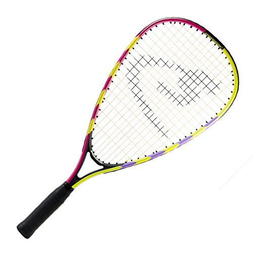 Speedminton Junior Set - Original Speed Badminton / crossminton set para niños incluye 2 raquetas para niño, 2 Gallitos para diversion FUN y una maleta