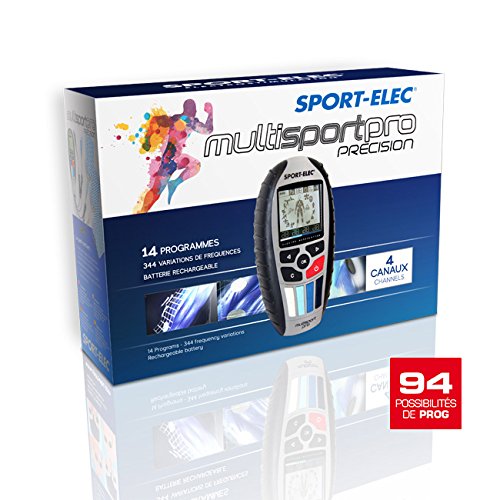 Sport-Elec Multisport Pro Précision Electroestimulador, Hombres y Mujeres, Azul, Talla Única