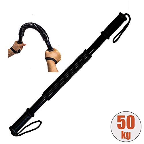 Sports Power Twister - Barra flexible (30,40,50,60 kg), 30 kg