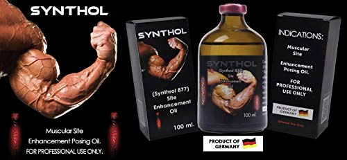 Synthol Synthrol 877 Pump & Pose Posing Oil Bodybuilding Muscle