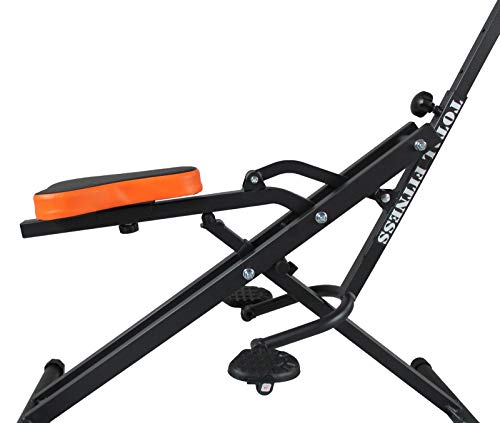 Total Fitness Body Crunch Pro con monitor, ideal para hacer abdominales, AB7700