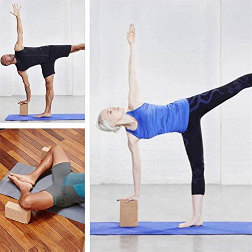 WFWUK Bloque Yoga Yoga Bloque Bloques y Ladrillos para Yoga Yoga Conjunto Yoga Kit de iniciación Pilates la Cabeza de De Espuma Soporte para Yoga 1pc,-