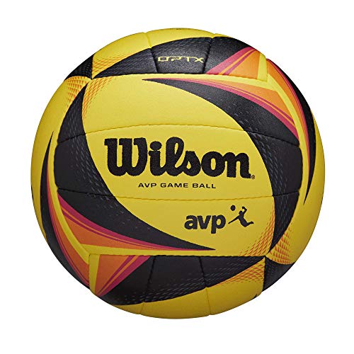 Wilson Optx Avp Balon Voleibol Playa, Unisex Adulto, Amarillo, 5