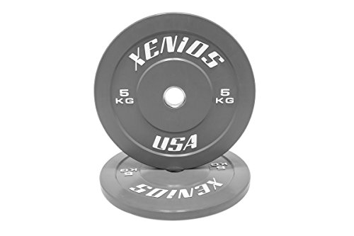 Xenios USA PSBPRBPL5 Disco Halterofilia - - Contest Bumper Plate