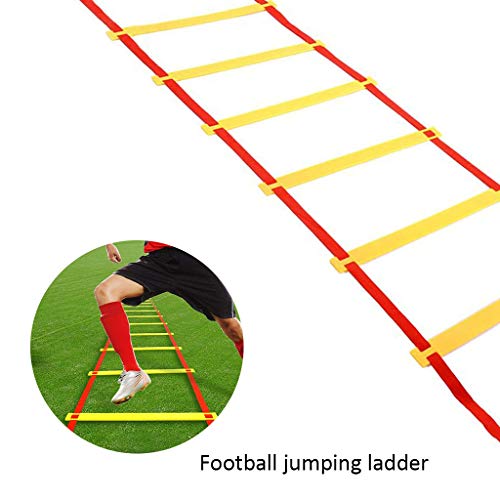 Xin Velocidad Escalera de Agilidad - Ejercicio Fútbol Escalera de Agilidad 3m / 4m / 6m (Size : 3M)