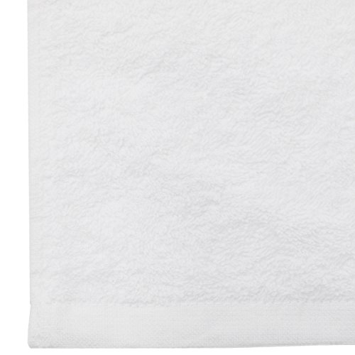 ZOLLNER 10 Toallas de tocador Blancas, 30x50 cm, algodón 100%, en Otra Medida