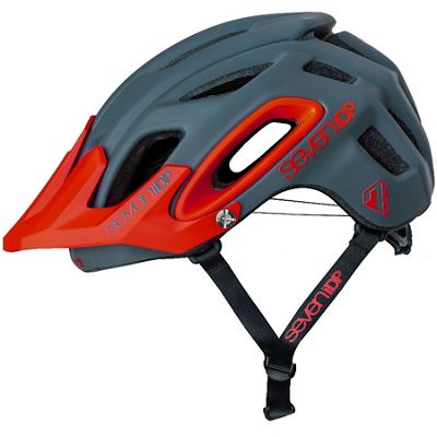 7 iDP M2 BOA Helmet 2019 - Matte Graphite-Thruster Red - M/L, Matte Graphite-Thruster Red