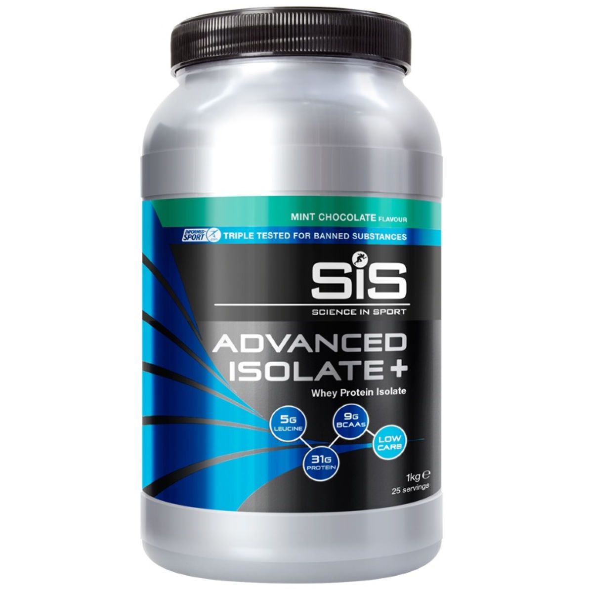 Aislado de proteína de lactosuero Science in Sport Advanced Isolate+ (1 kg) - Bebidas en polvo