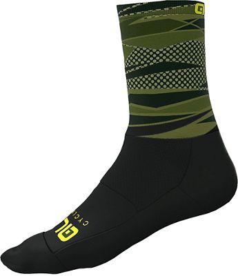 Alé Rock Socks  - Verde militar, Verde militar