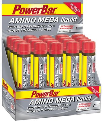 Ampollas líquidas PowerBar Amino Mega - 20 x 25ml, n/a