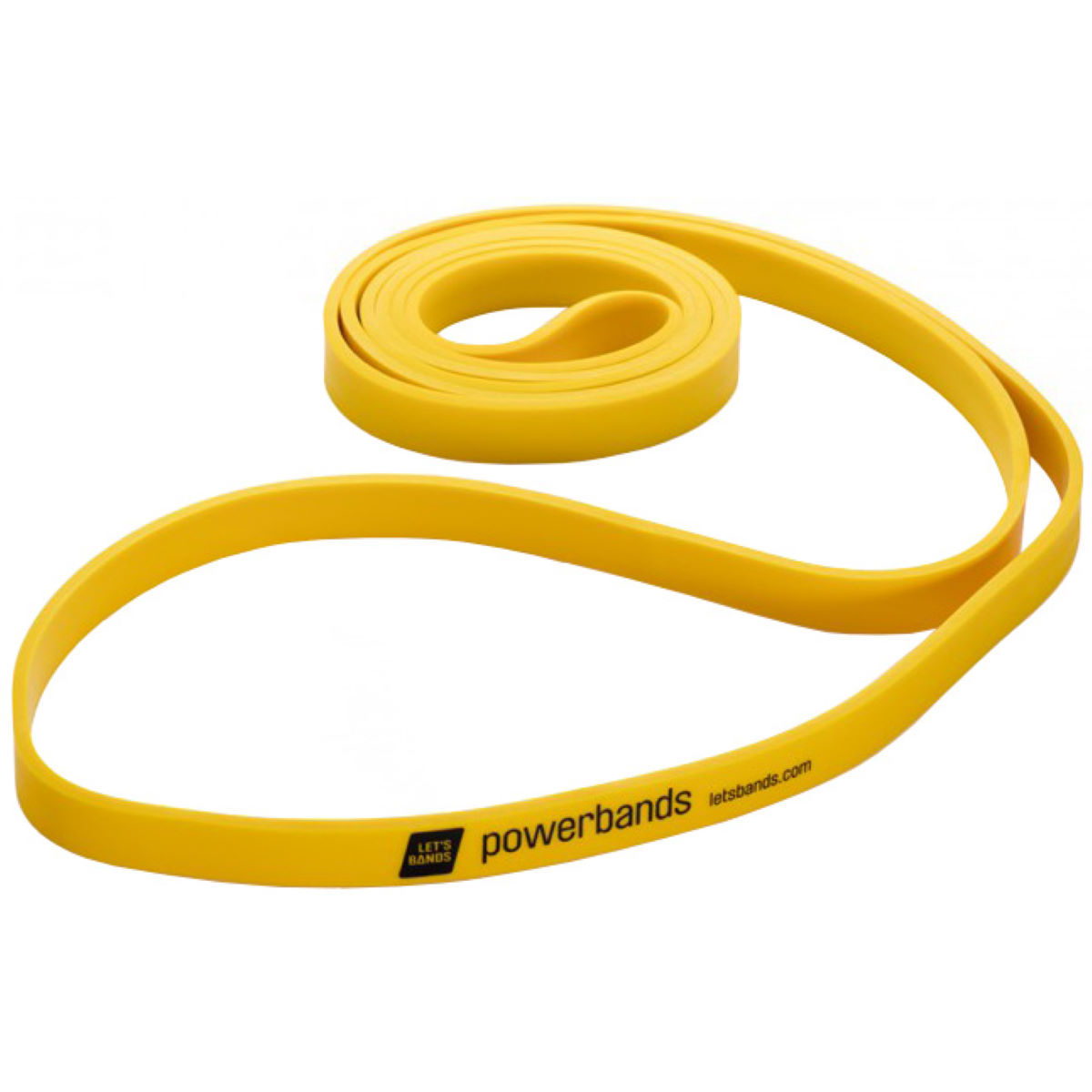 Banda elástica Lets Bands Powerband Max Light (amarillo) - Bandas de resistencia