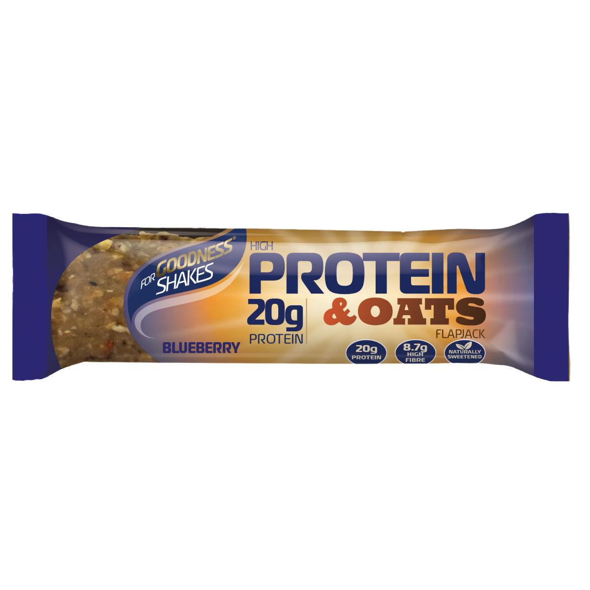 Barritas For Goodness Shakes proteínas y avena (12 x 75 g) - Barritas