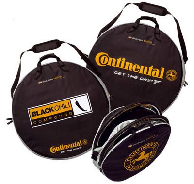 Bolsa de ruedas con doble acolchado Continental - Negro - MTB Compatible, Negro