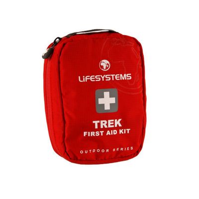 Botiquín de primeros auxilios Lifesystems Trek - Rojo, Rojo
