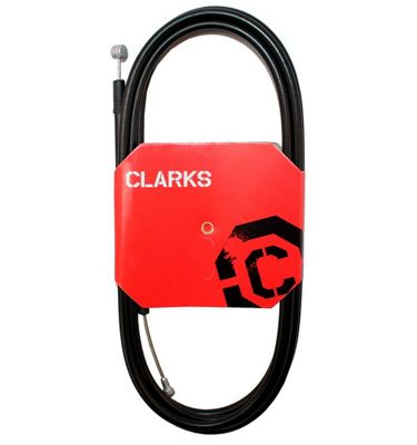 Cable de freno galvanizado universal Clarks - Plata - Front - 870mm Inner Cable 700mm Outer, Plata