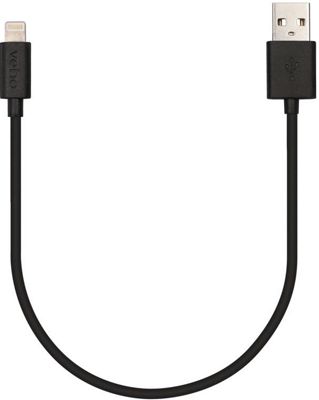 Cable Veho Pebble Apple Lightning (20 cm) 2017 - Negro, Negro
