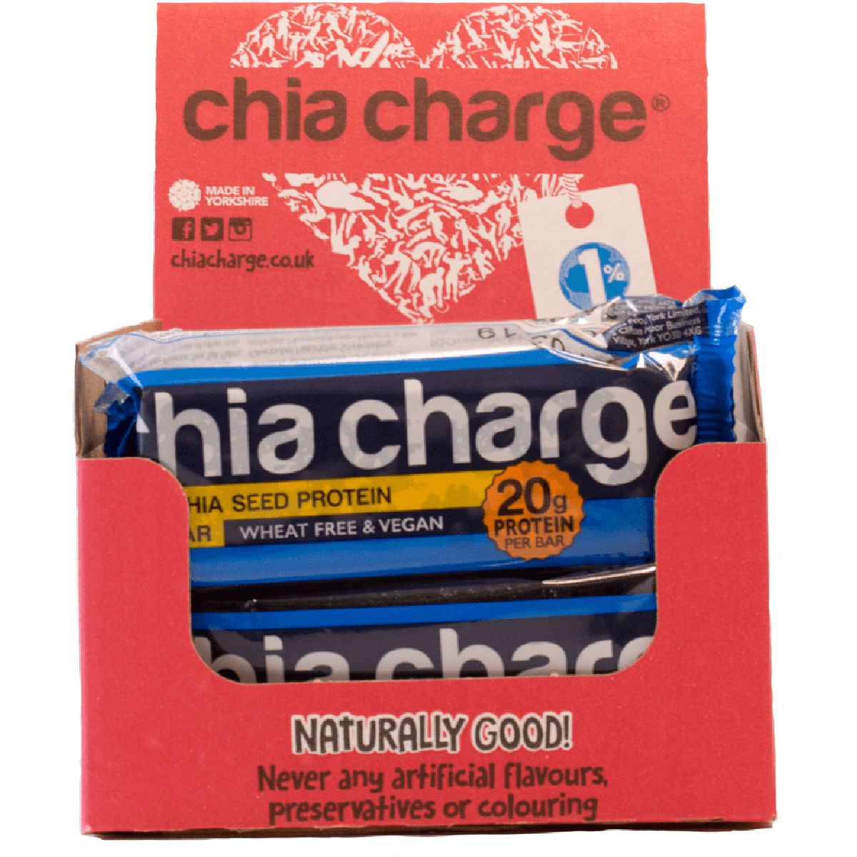 Chia Charge Crispy Bars (10 x 60g) - Barritas