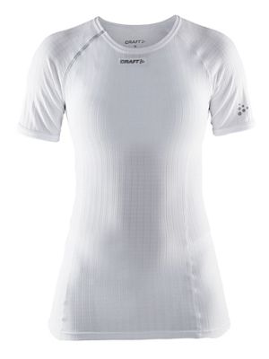 Craft Women's Active Extreme SS Base Layer  - Blanco, Blanco