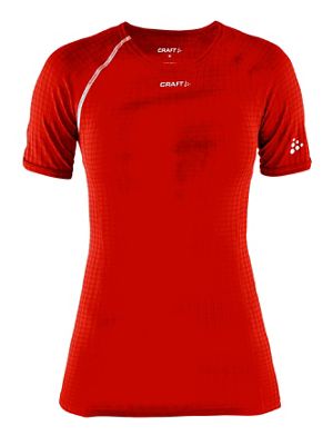 Craft Women's Active Extreme SS Base Layer  - Rojo - XL, Rojo