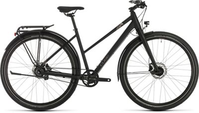 Cube Travel Pro Trapeze Touring Bike (2020) 2020 - Negro - Marrón - 50cm (19.5), Negro - Marrón