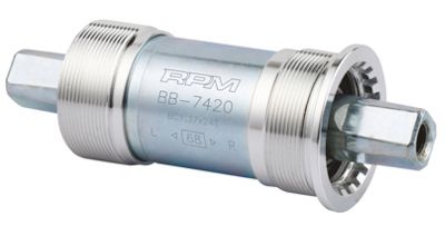 Eje de pedalier FSA Power Pro - Plata - 68mm x 110.5mm - English Thread, Plata
