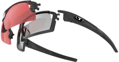 Gafas de sol Tifosi Eyewear Pro Escalate F/H Matte Fototec - Foto Smoke Full and Red Foto Smoke Half, Foto Smoke Full and Red Foto Smoke Half