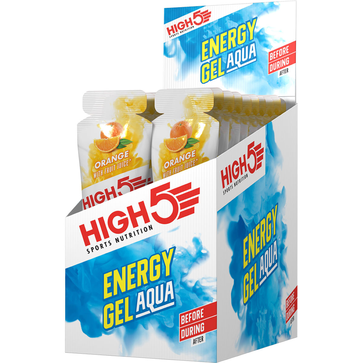 Gel energético High5 Aqua (20 x 66 g) - Geles