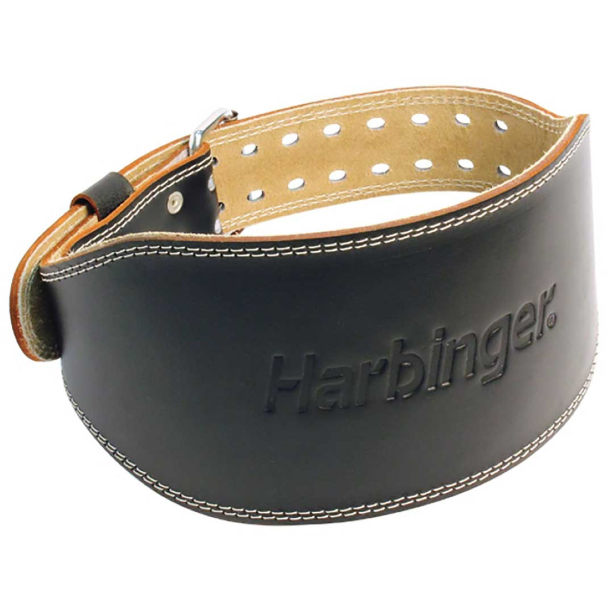 Harbinger 6 Padded Leather Belt - Cinturones de musculación