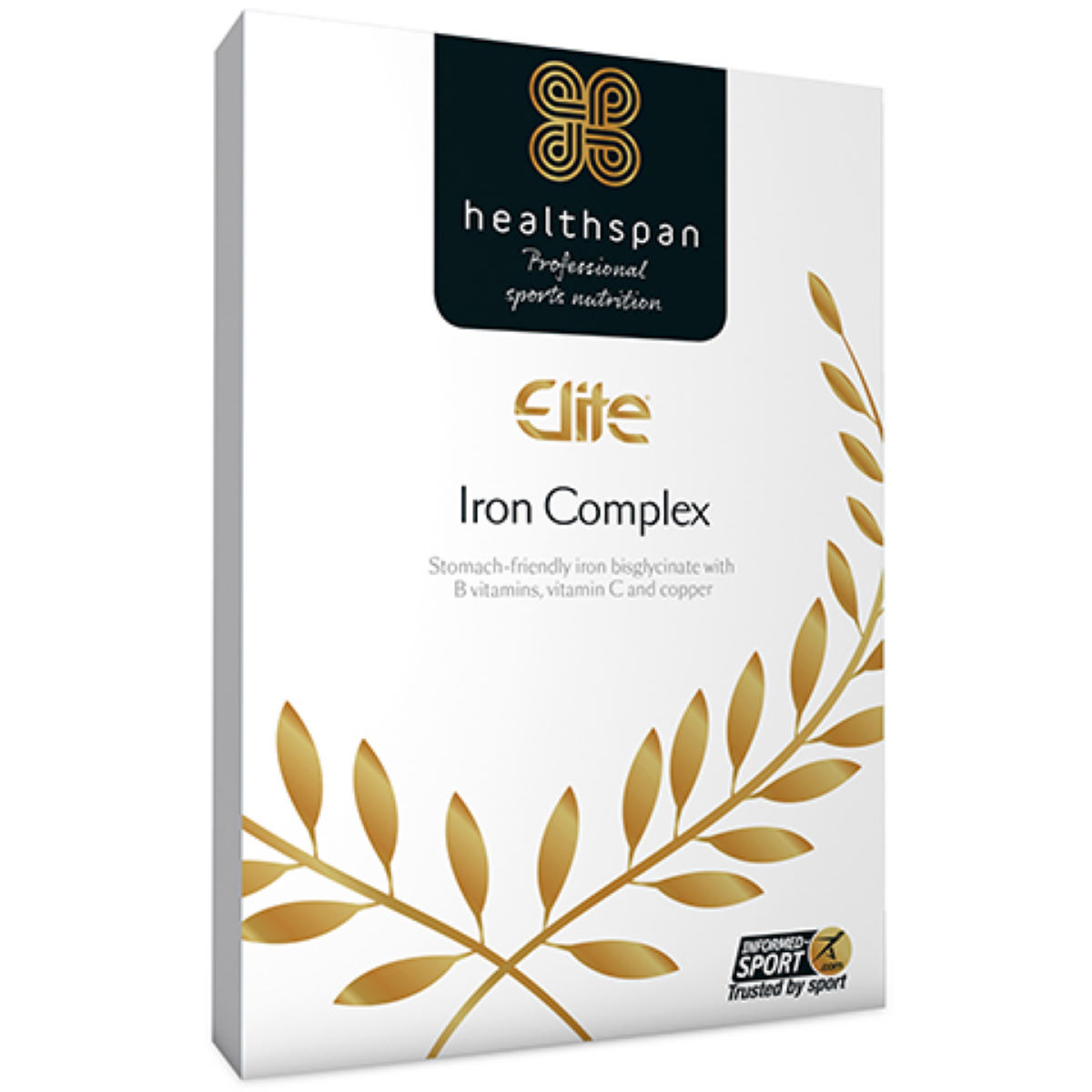 Healthspan Elite Iron Complex (120 Tabs) - Hierro