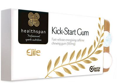 Healthspan Elite Kick-Start Caffeine Gum (120 Pieces)