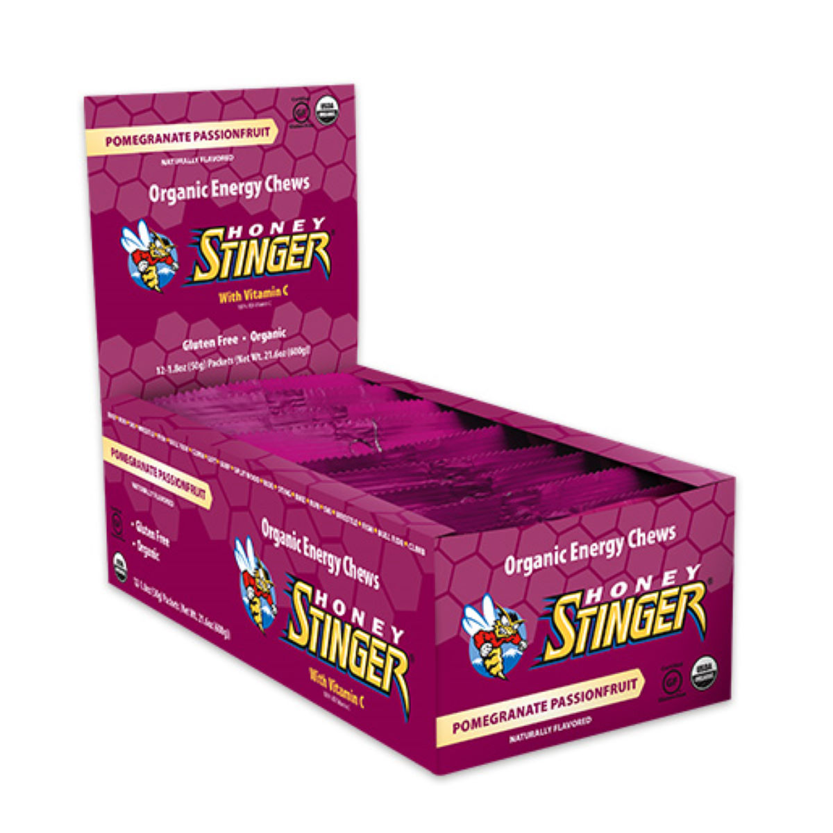 Honey Stinger Energy Chews (12 x 50g) - Masticables