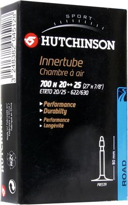 Hutchinson Butyl Long Valve Road Inner Tube - 80mm, n/a