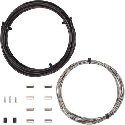 Juego de cables de freno LifeLine Essential (Campagnolo) - Negro - 2 x 2000mm Inner cable, 1 x  2100mm Outer, Negro