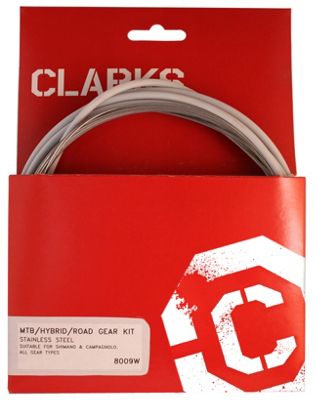 Kit de cable de cambio universal Clarks - Blanco, Blanco