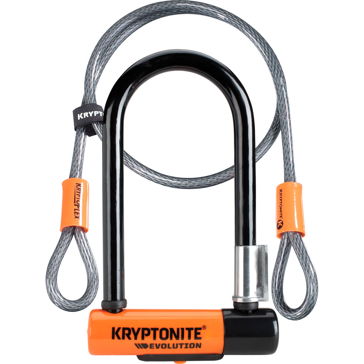 Candado y cable Kryptonite Evolution Mini 7 y KryptoFlex (122 cm) - Candados en U