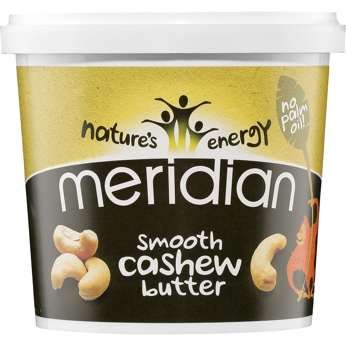 Mantequilla de anacardos Meridian Cashew Smooth (1000 g) - Mantequillas de frutos secos