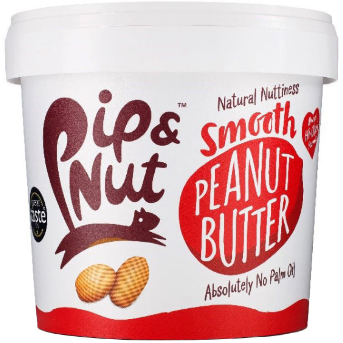 Mantequilla de cacahuete Pip & Nut (1 kg) - Mantequillas de frutos secos