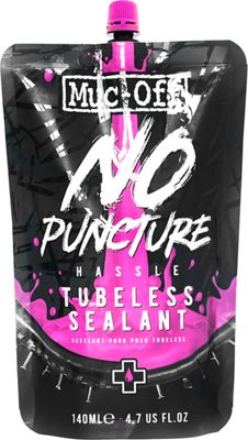 Sellador Muc-Off No Puncture Hassle (140 ml) - Negro, Negro