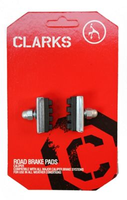 Pastillas de freno con patrón de tacos Clarks (35 mm) - Negro - Pair, Negro