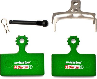 Pastillas orgánicas para freno de disco SwissStop - Green 28 - D28-XTR/XT M8000, Green 28