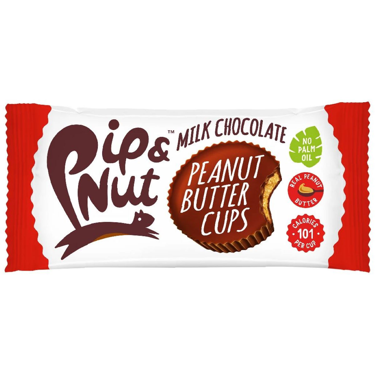 Pip & Nut Milk Chocolate Peanut Butter Cups (15 x 34g) - Barritas