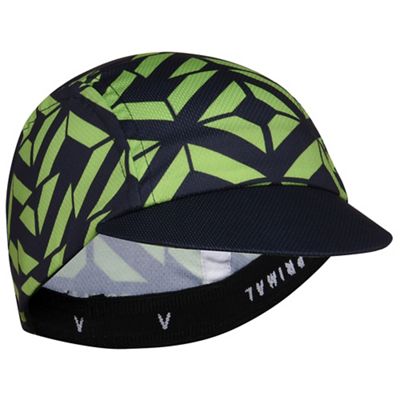 Primal Neon Crush Cycling Cap  - Negro-Verde - One Size, Negro-Verde