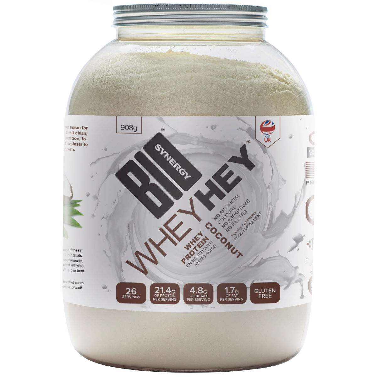 Proteínas Bio-Synergy Whey Hey (908 g) - Proteína de suero de leche
