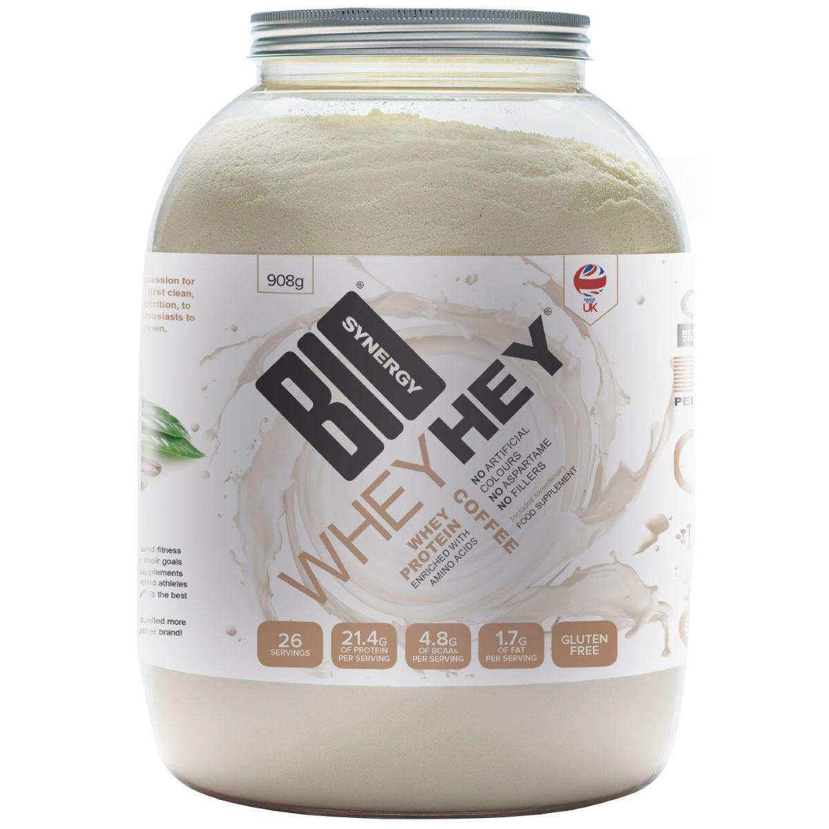 Proteínas Bio-Synergy Whey Hey (908 g) - Proteína de suero de leche