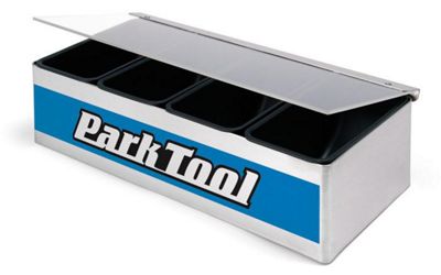 Recipiente para guardar piezas pequeñas Park Tool Bench Top (JH1) - Plata - Azul, Plata - Azul
