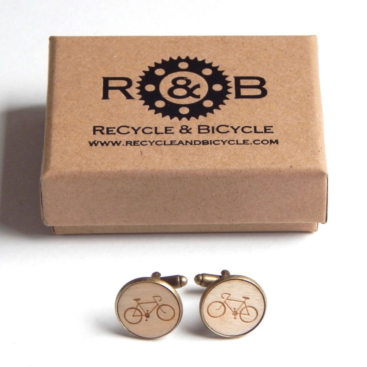 Gemelos Recycle and Bicycle Wooden Bicycle - Regalos