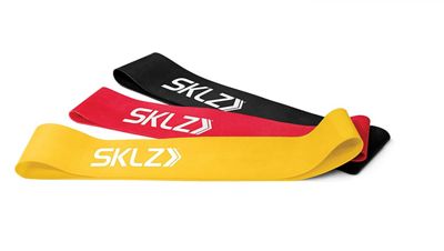 SKLZ Mini Bands - Black-Red-Yellow, Black-Red-Yellow