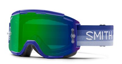 Smith Squad MTB Goggles Green Mirror Lens - Klein Fade, Klein Fade